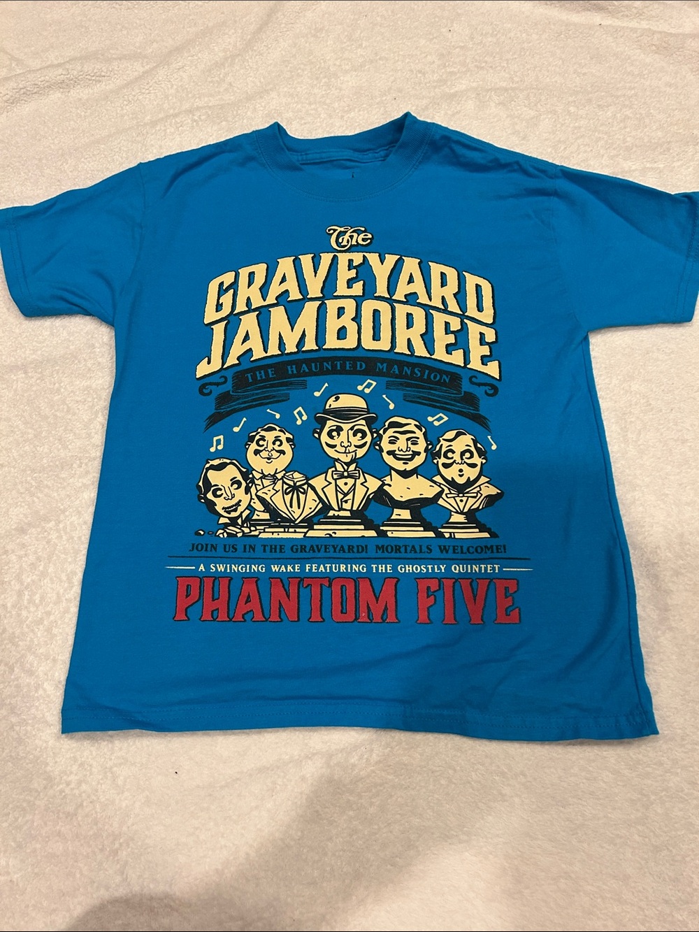 Disney Haunted Mantion boys size 5 tee! Like new! Open to best offers!
